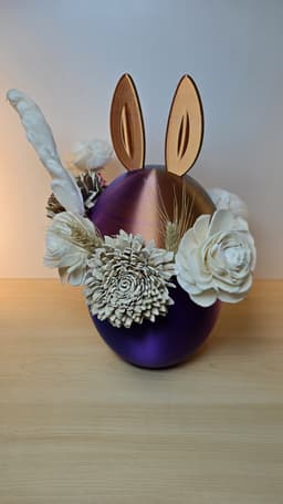 Bunny Flower Holder 3d model