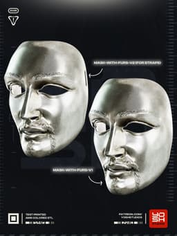 Leper King Mask 3D Printer STL file 3d model
