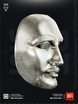 Leper King Mask 3D Printer STL file 3d model
