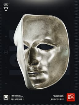 Leper King Mask 3D Printer STL file 3d model