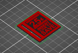 25¢ | Insert Coin To Save 3d model