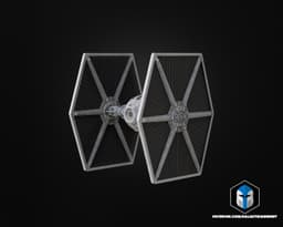 Tie Fighter Vehicle Kit Card - 3D Print Files 3d model