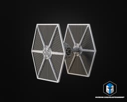 Tie Fighter Vehicle Kit Card - 3D Print Files 3d model