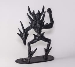 Tuss Warrior // Low Poly VR Sculpture 3d model