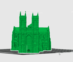 Westminster Abbey in London 3d model