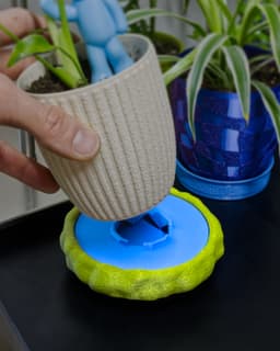 Moss Dish/Frame for 100mm Chunky Puck Drip Tray 3d model