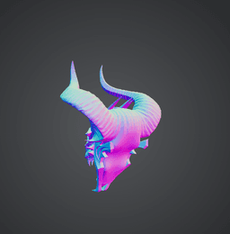 LOST KING TROPHY HEAD 3d model