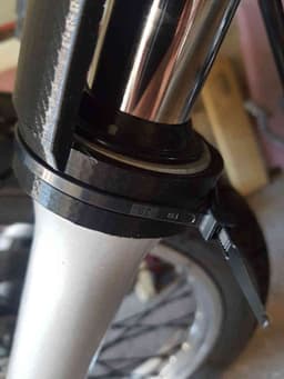Gabel Protektor; Fork protector 60mm 3d model