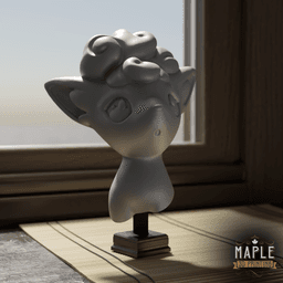 Vulpix Bust - Pokemon 3d model
