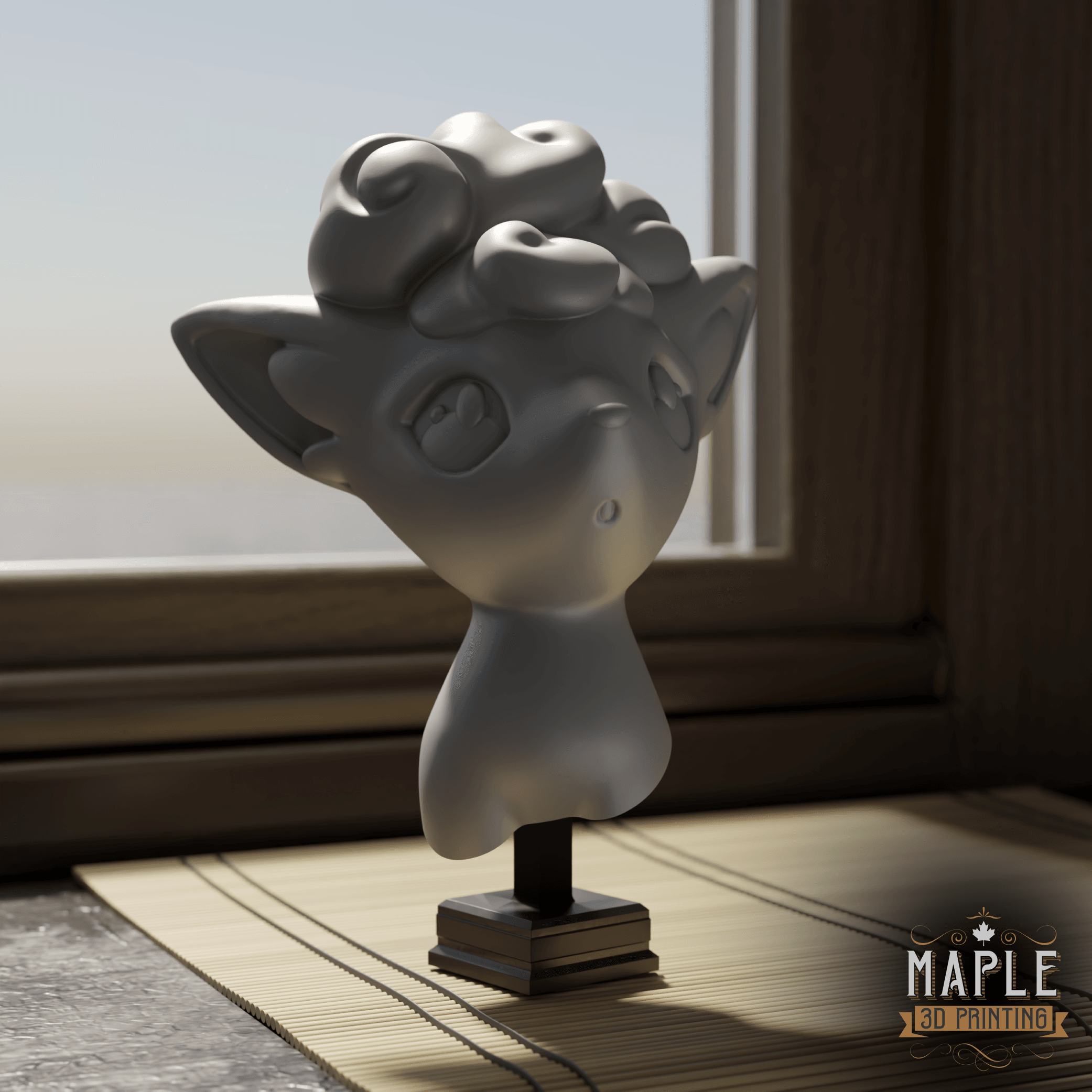 Vulpix Bust - Pokemon 3d model