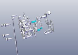 The 3D Printed Wall Clock 3d model