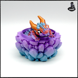 Dragon Egg No. 12 - Crystal Egg! 3d model