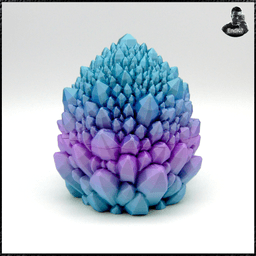 Dragon Egg No. 12 - Crystal Egg! 3d model