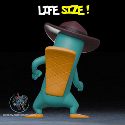 Life Size Fedora Duck 3D Printer STL File 3d model