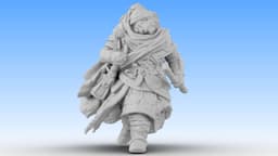 Clothbound Sentinel 3d model