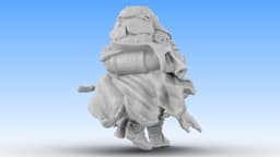 Clothbound Sentinel 3d model