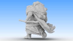 Clothbound Sentinel 3d model