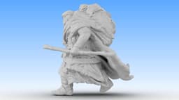 Clothbound Sentinel 3d model