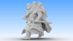 Clothbound Sentinel 3d model
