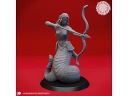 Medusa - Tabletop Miniature 3d model