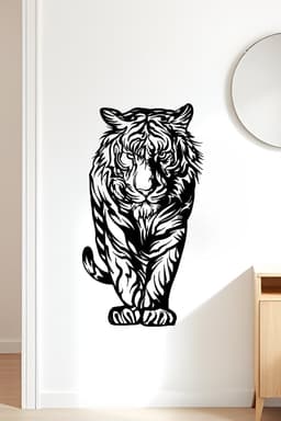 Tiger Wall Art, Wall Decor, Home Decor 3d model