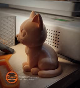 Stylized adorable Cute Kitty 3d model