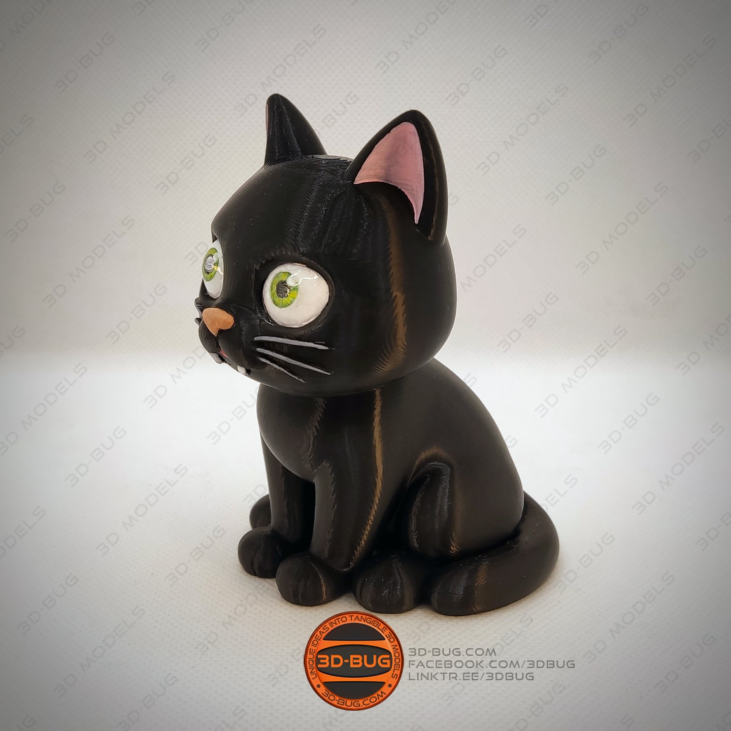 Stylized adorable Cute Kitty 3d model