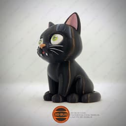 Stylized adorable Cute Kitty 3d model