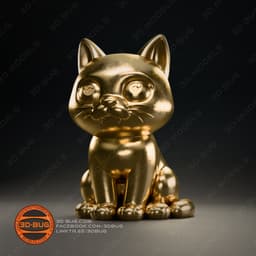 Stylized adorable Cute Kitty 3d model