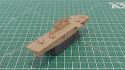 LHD-1 USS Wasp Assault Ship 3D Print Model 3d model