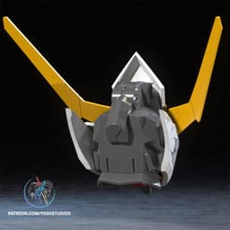 Mecha Barbatos Helmet 3D Printer STL file 3d model