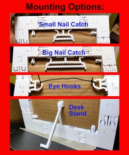 Snap-Together Modular Picture Frame - Fits Any Size Picture 3d model