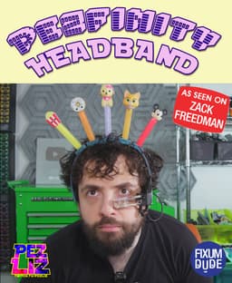PezFinity Headband 3d model