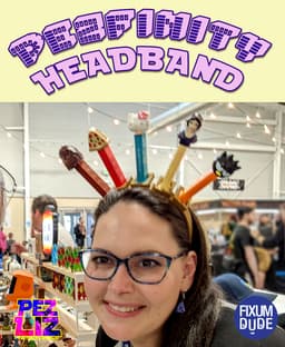 PezFinity Headband 3d model