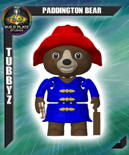 Paddington Bear Multicolor Flexi Print-In-Place 3d model
