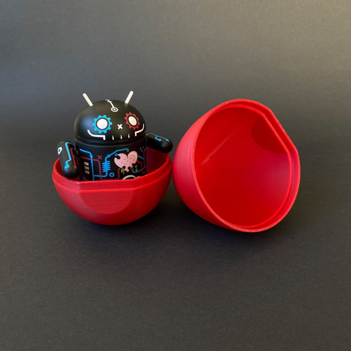 An egg container 3d model