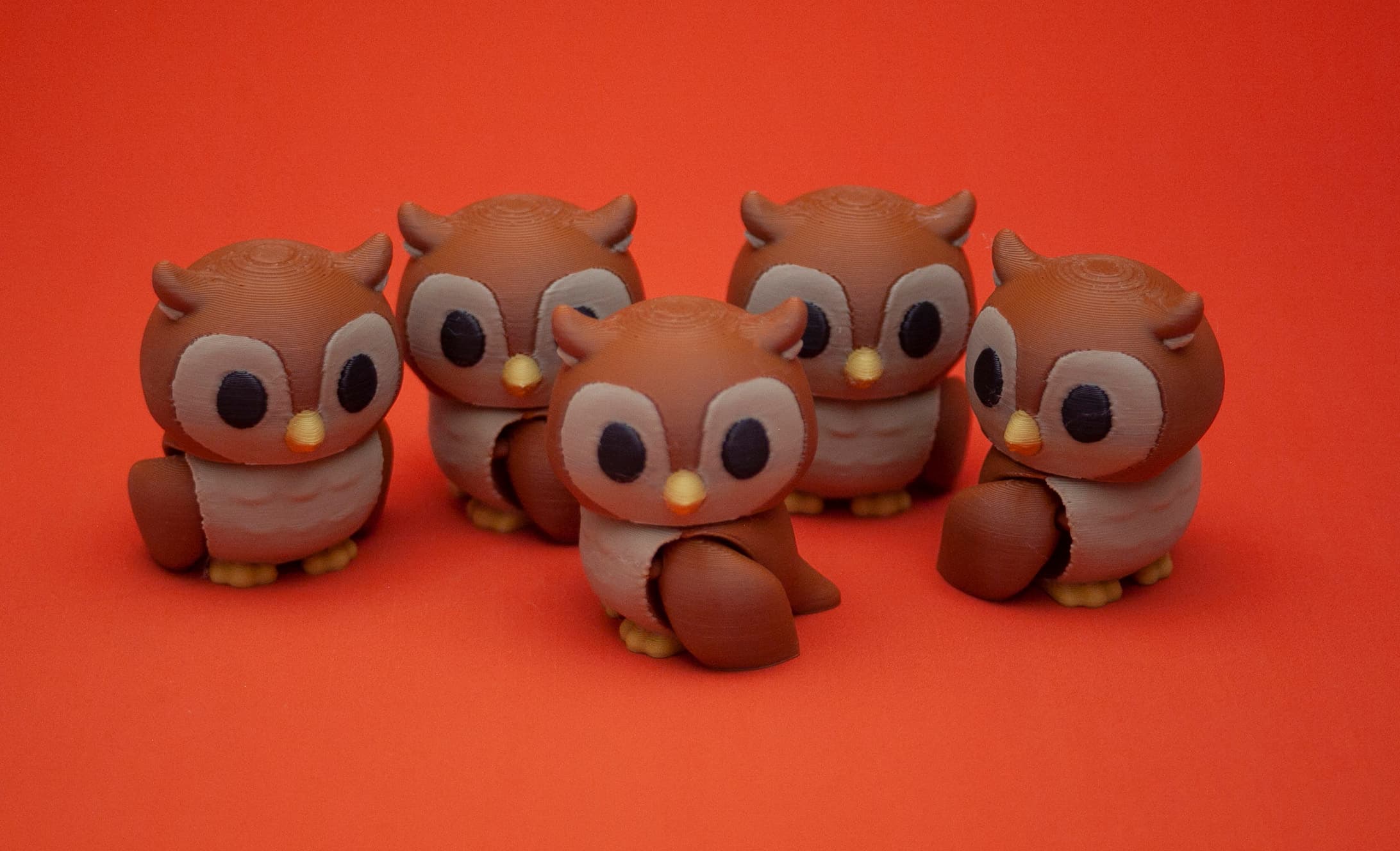 Flexi Owl 3d model