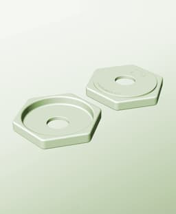 CH128-20-P Stacking pierced component box bin for makers 3d model