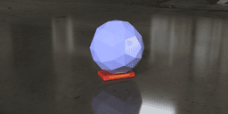 Snub Dodecahedron Solid 3d model