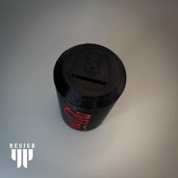 Soda Can Piggy Bank 3d model