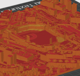 Iowa Hawkeyes - Kinnick Stadium 3d model