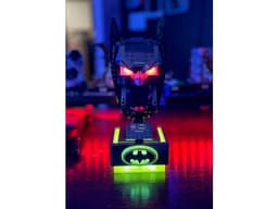 LED Illuminated Pedestal for Lego Helmets 3d model