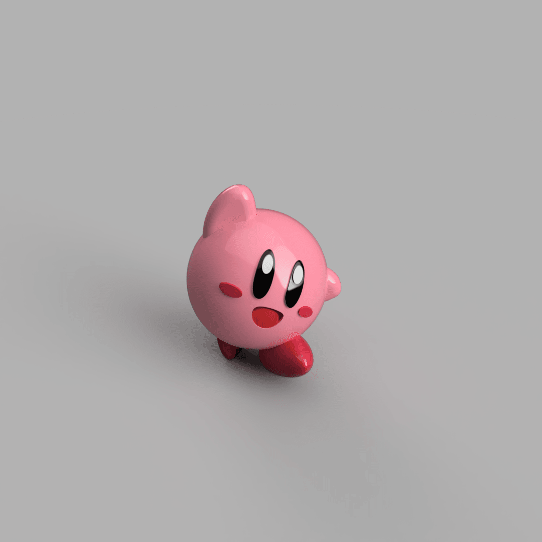 Kirby 3d model