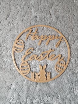 Easter Decoration Set 3d model
