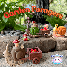 Garden Foragers 3d model