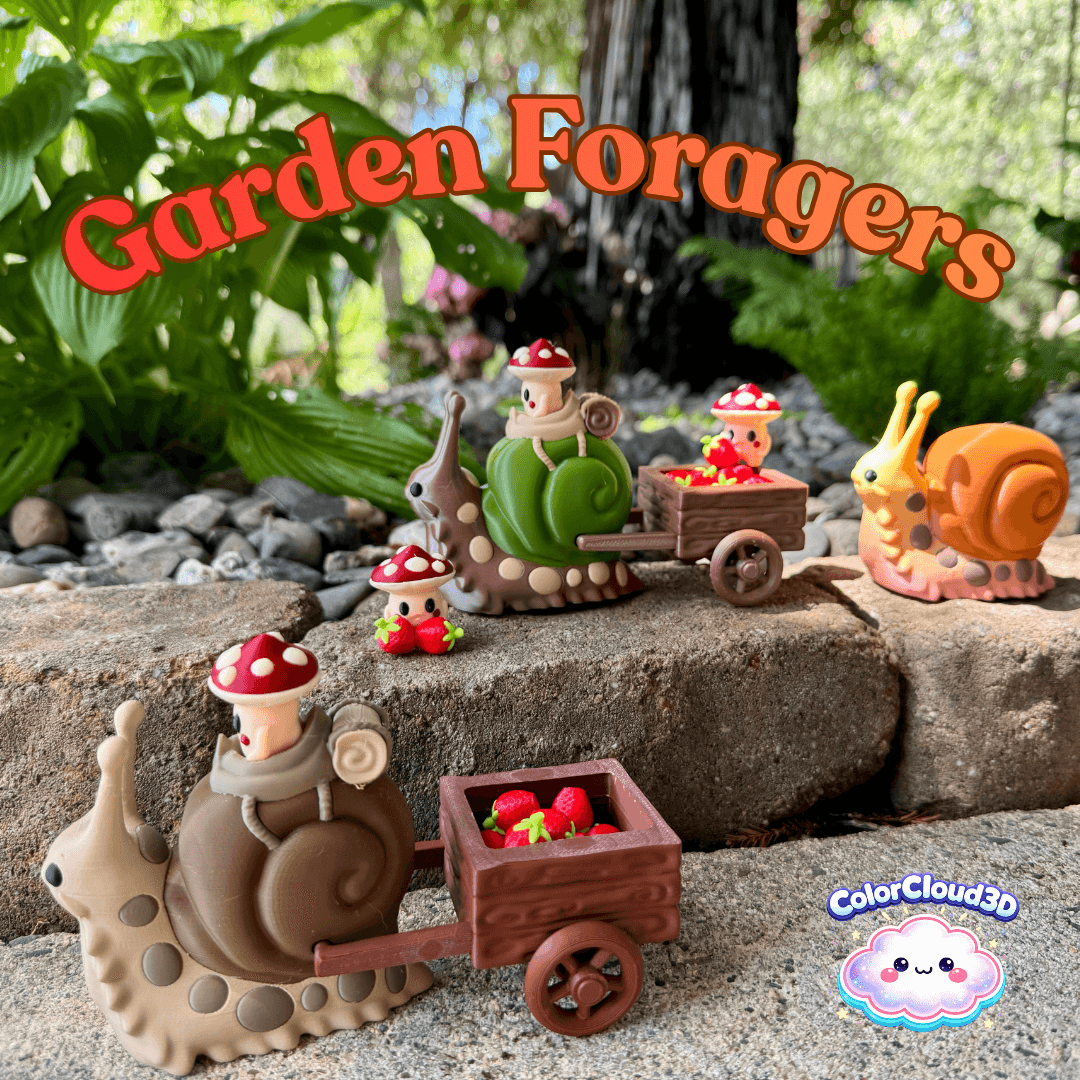Garden Foragers 3d model