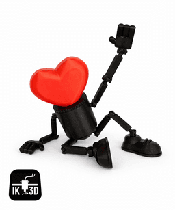 Heart Bulb Buddy / Tealight Holder 3d model