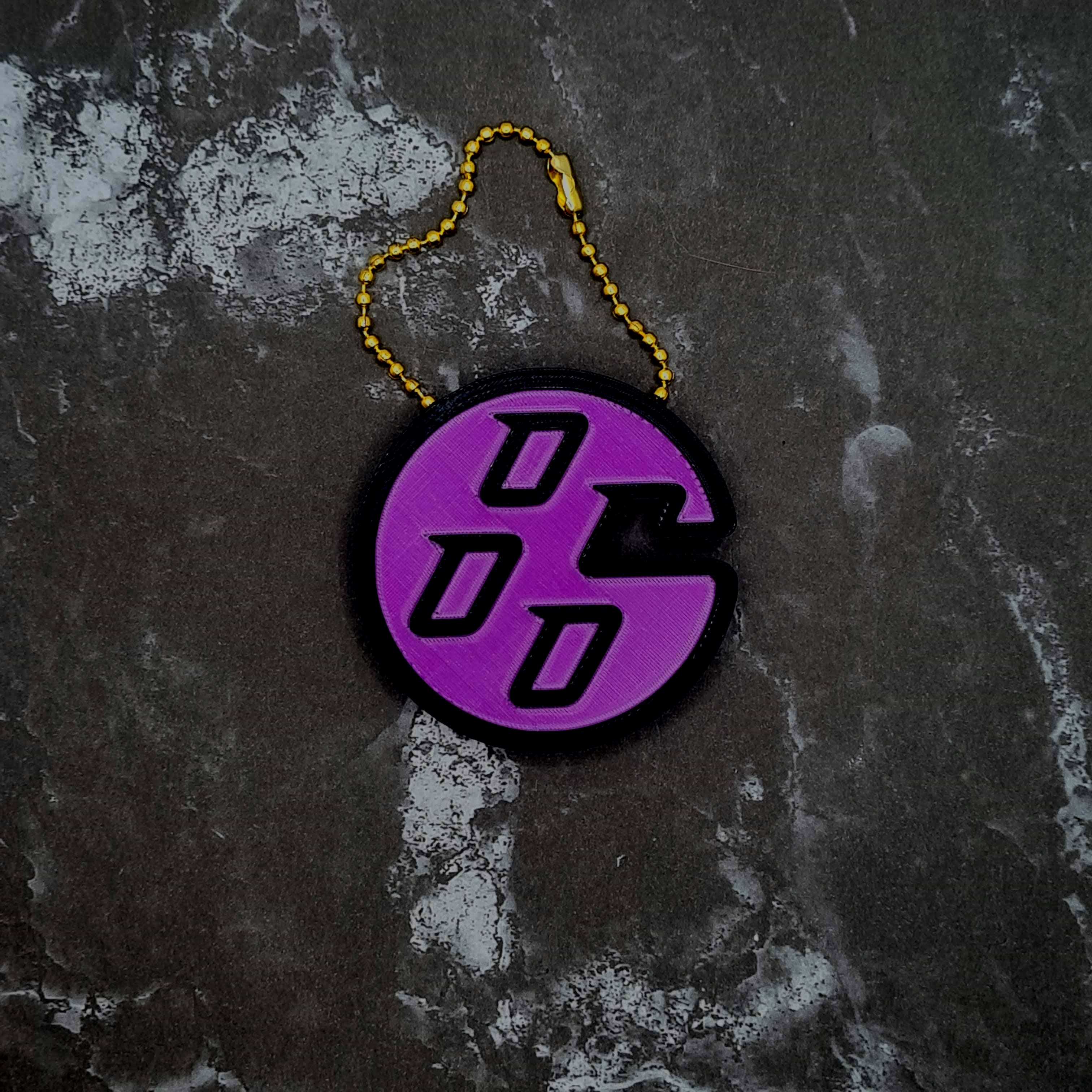 86 Keychain 3d model