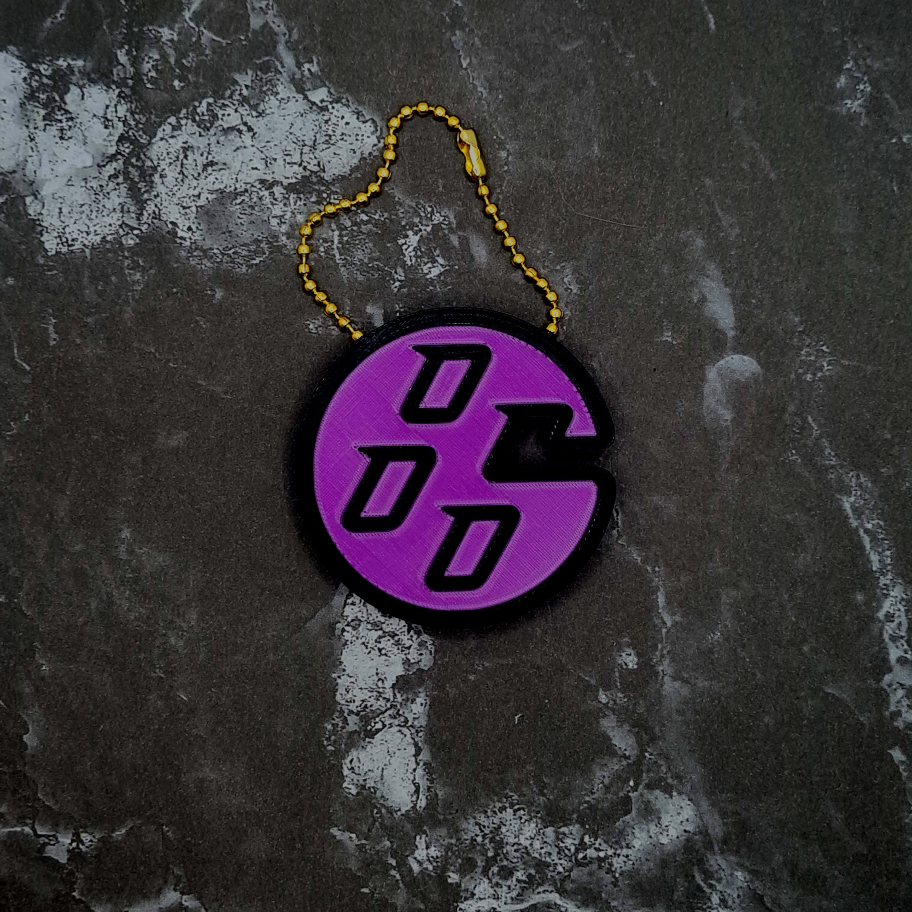86 Keychain 3d model