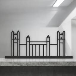 London Line Art - Desktop Line Art 3d model
